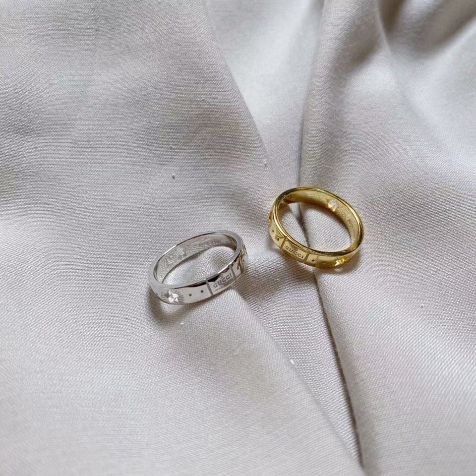 Gucci Double Icon 18K Gold Ring