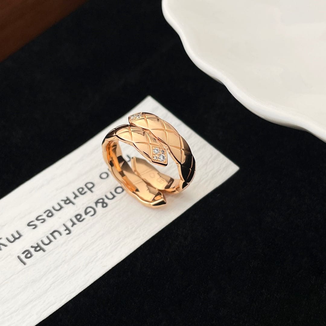 Chanel Coco Crush Toi Et Moi 18K Gold Ring