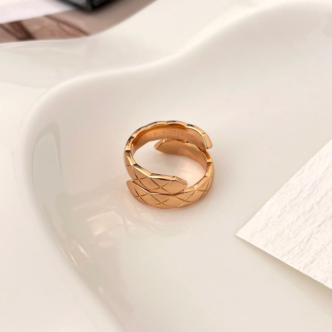 Chanel Coco Crush Toi Et Moi 18K Gold Ring