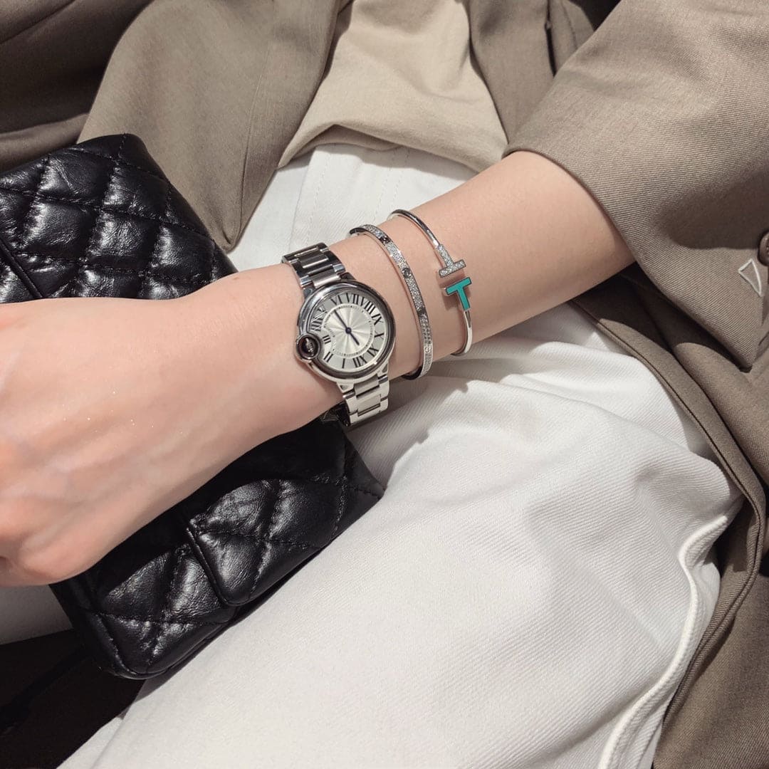 Tiffany Diamond and Turquoise Wire 18K Gold Bracelet