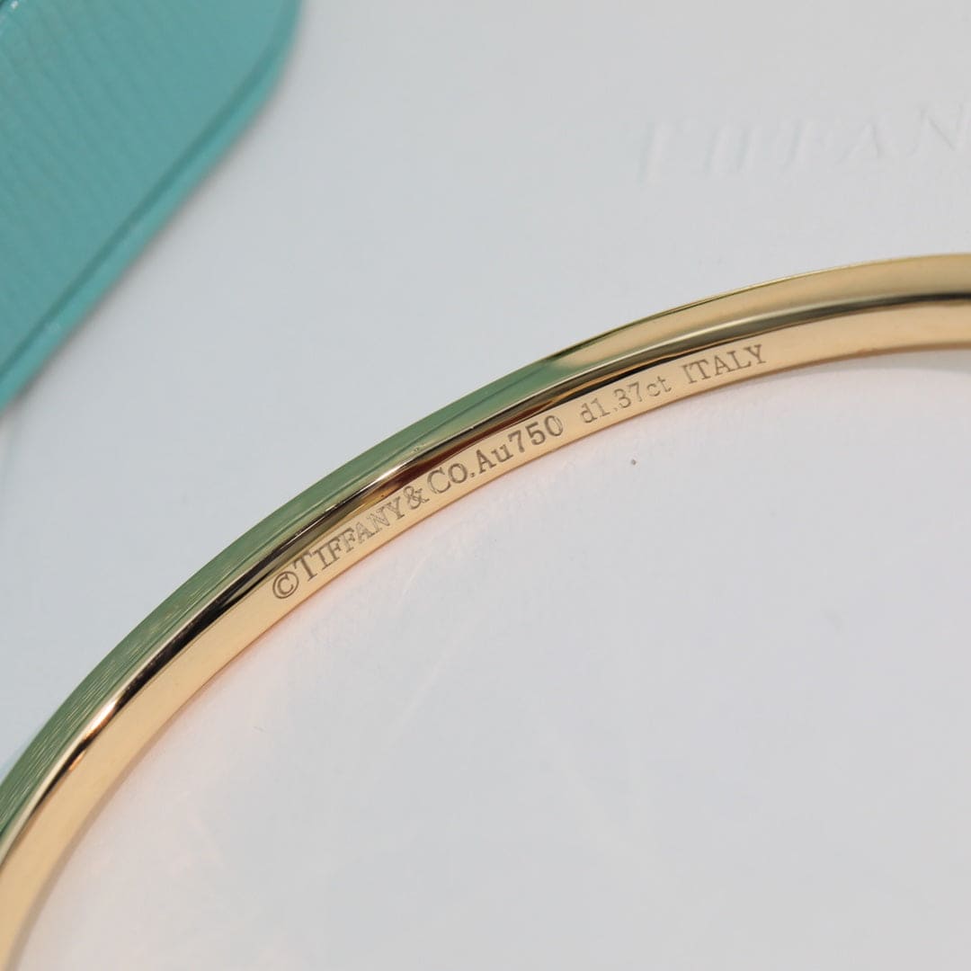Tiffany Fleur De Lis 18K Gold Bracelet
