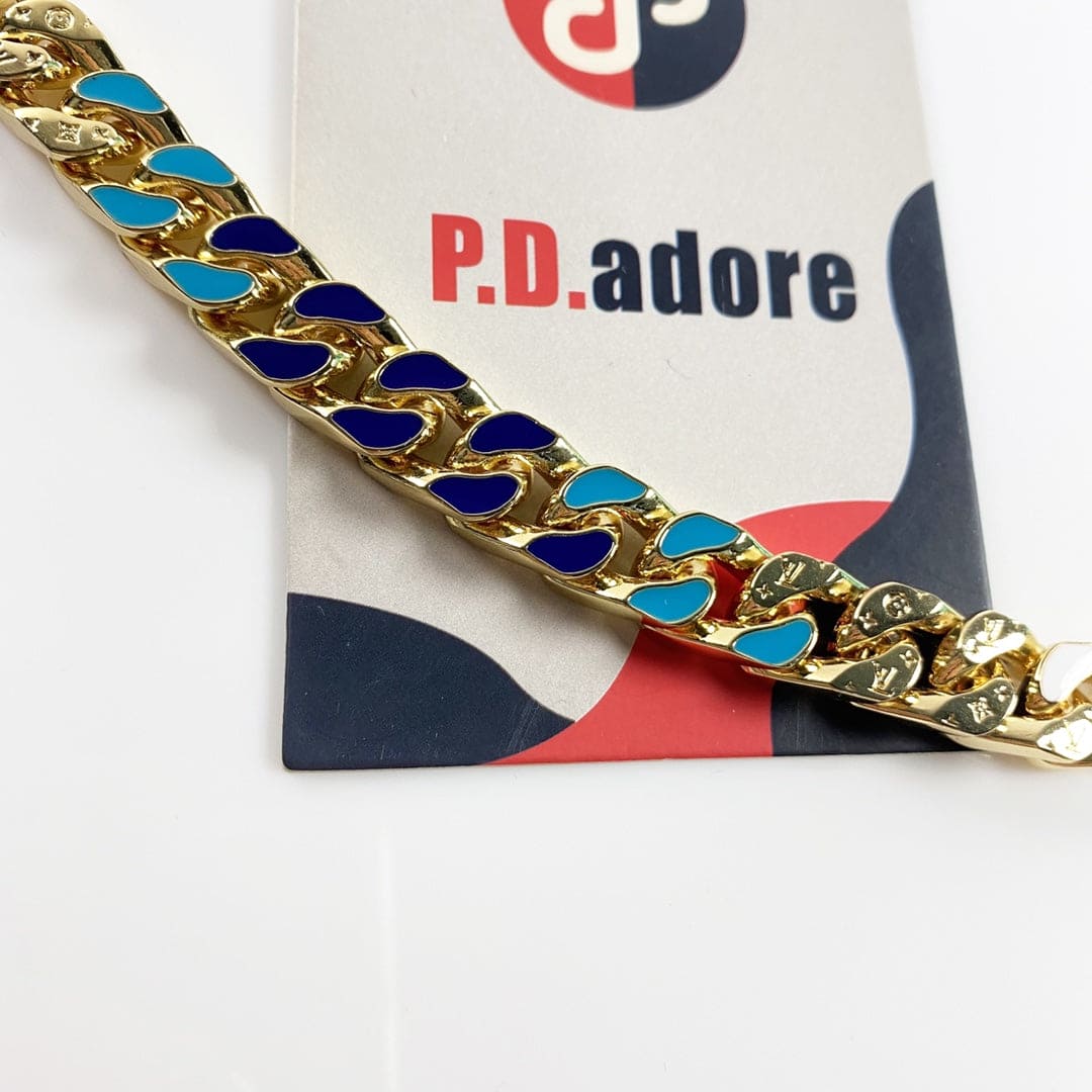 Louis Vuitton NBA Chain Links 18K Gold Bracelet