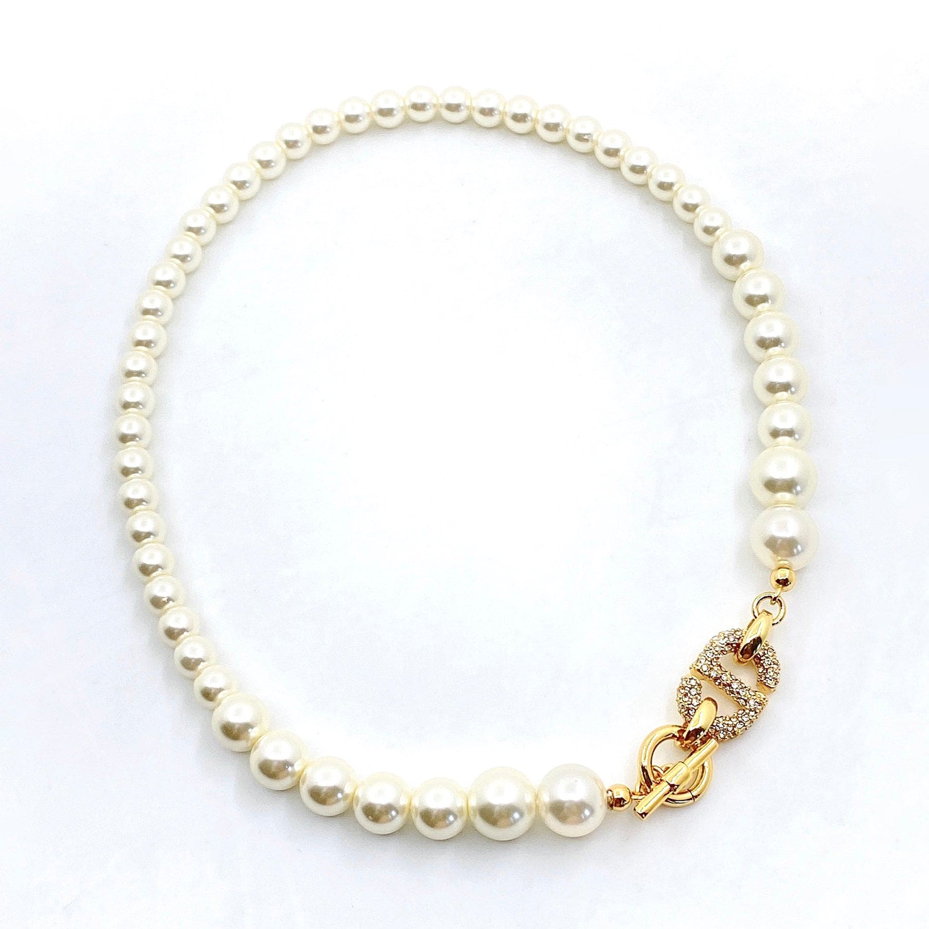 Dior Pearl 18K Gold Necklace