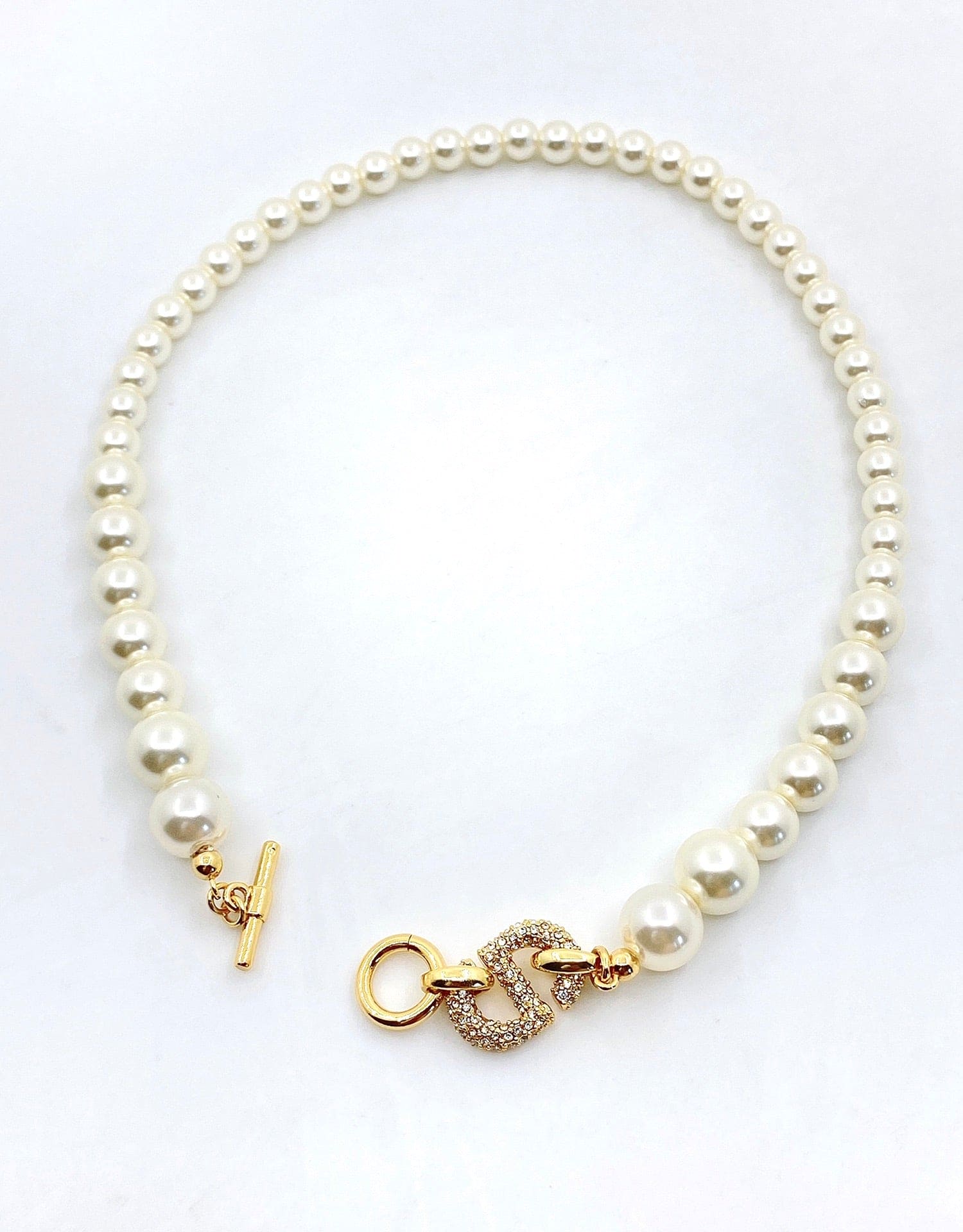 Dior Pearl 18K Gold Necklace