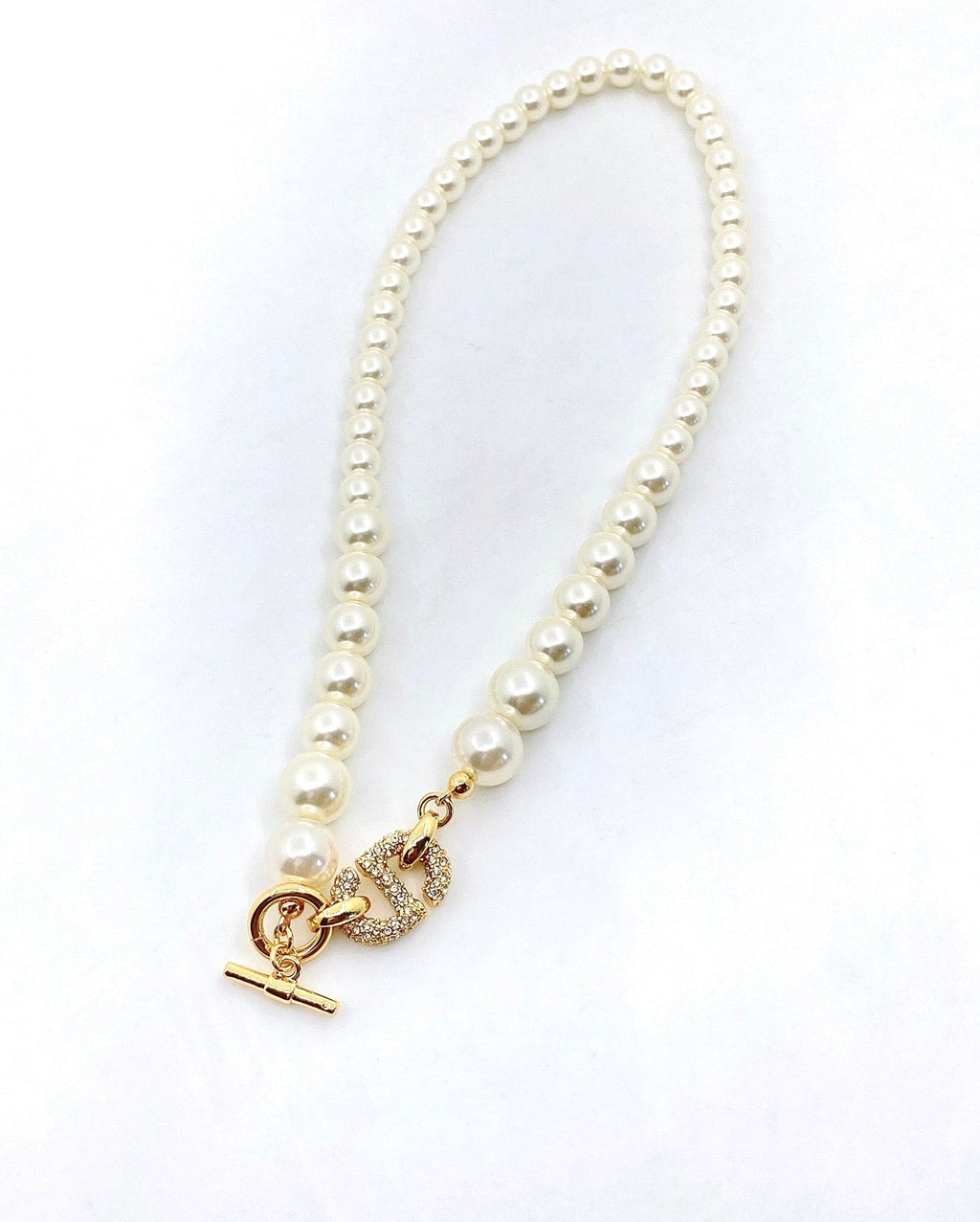 Dior Pearl 18K Gold Necklace