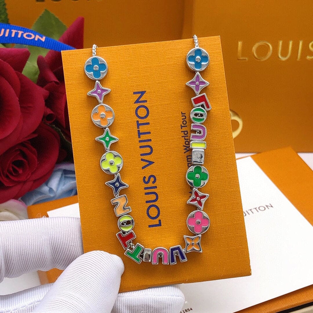 Louis Vuitton Monogram Party 18K Gold Bracelet