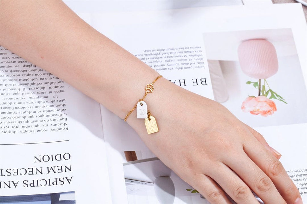 Louis Vuitton Nanogram 18K Gold Bracelet