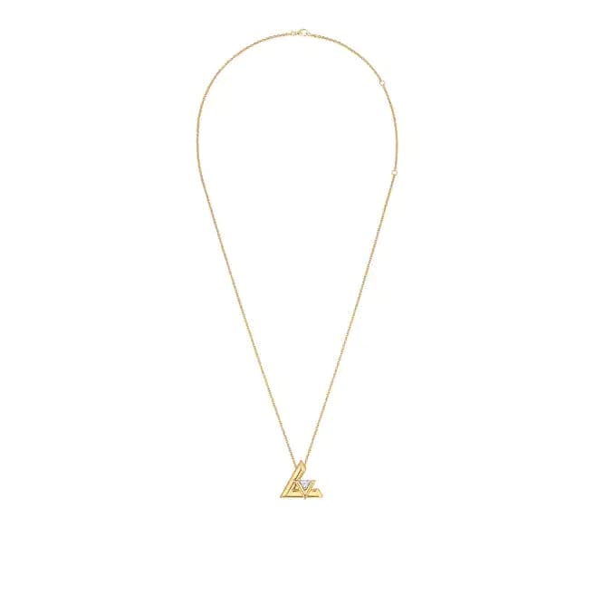 Louis Vuitton Volt One 18K Gold Necklace