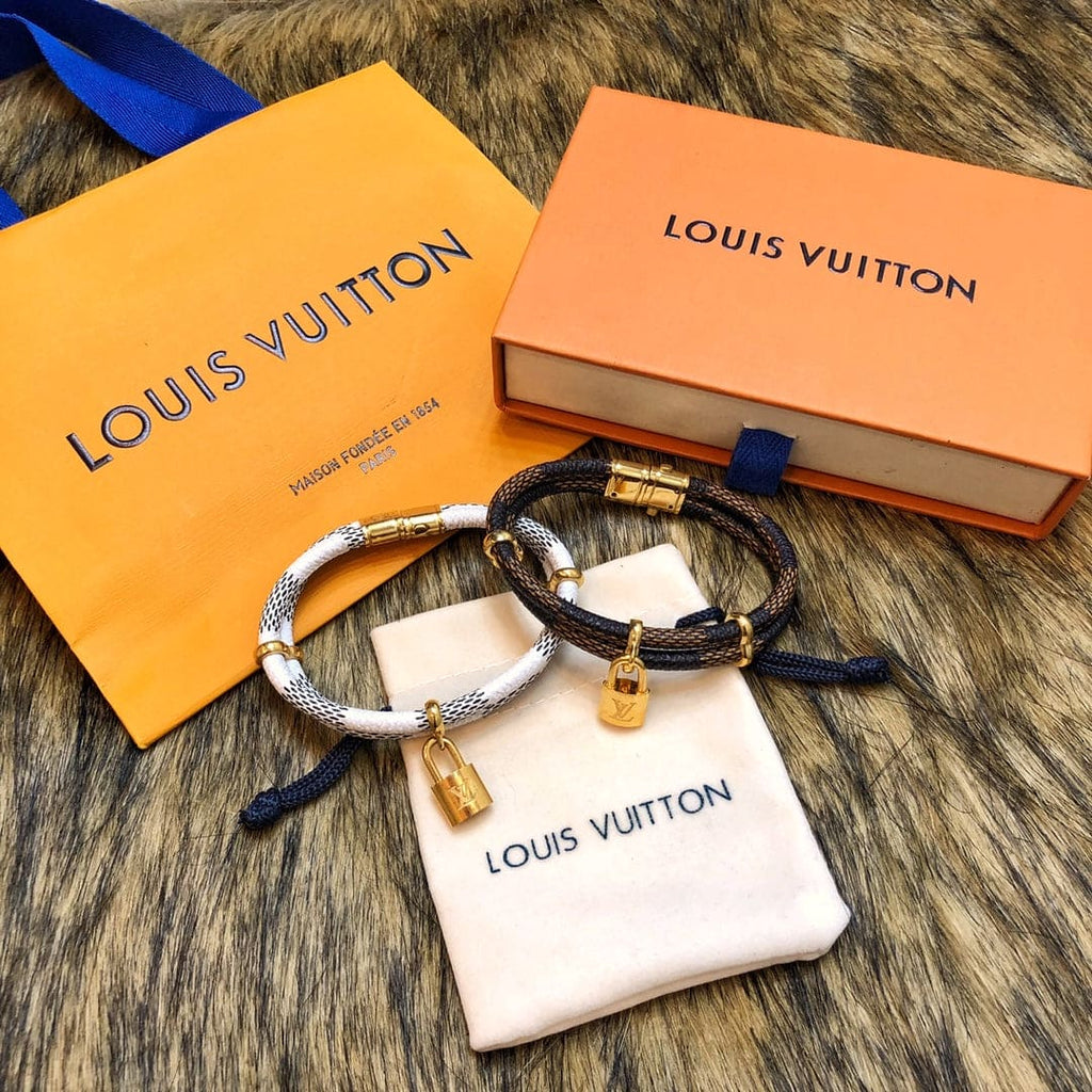 Louis Vuitton Keep It Twice 18K Gold Bracelet