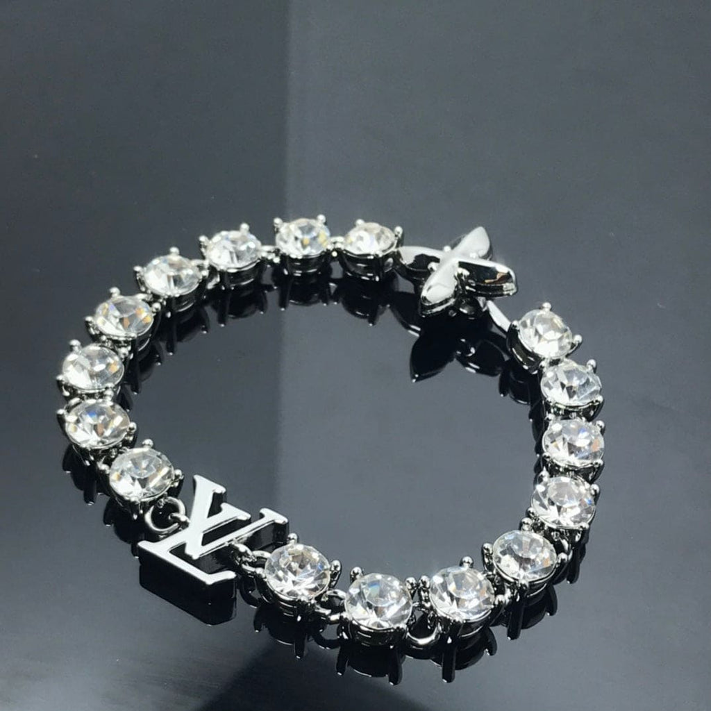 Louis Vuitton Crystals 18K Gold Bracelet