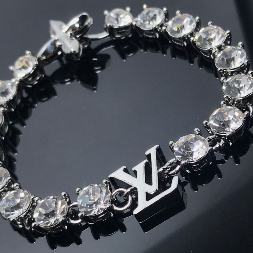 Louis Vuitton Crystals 18K Gold Bracelet