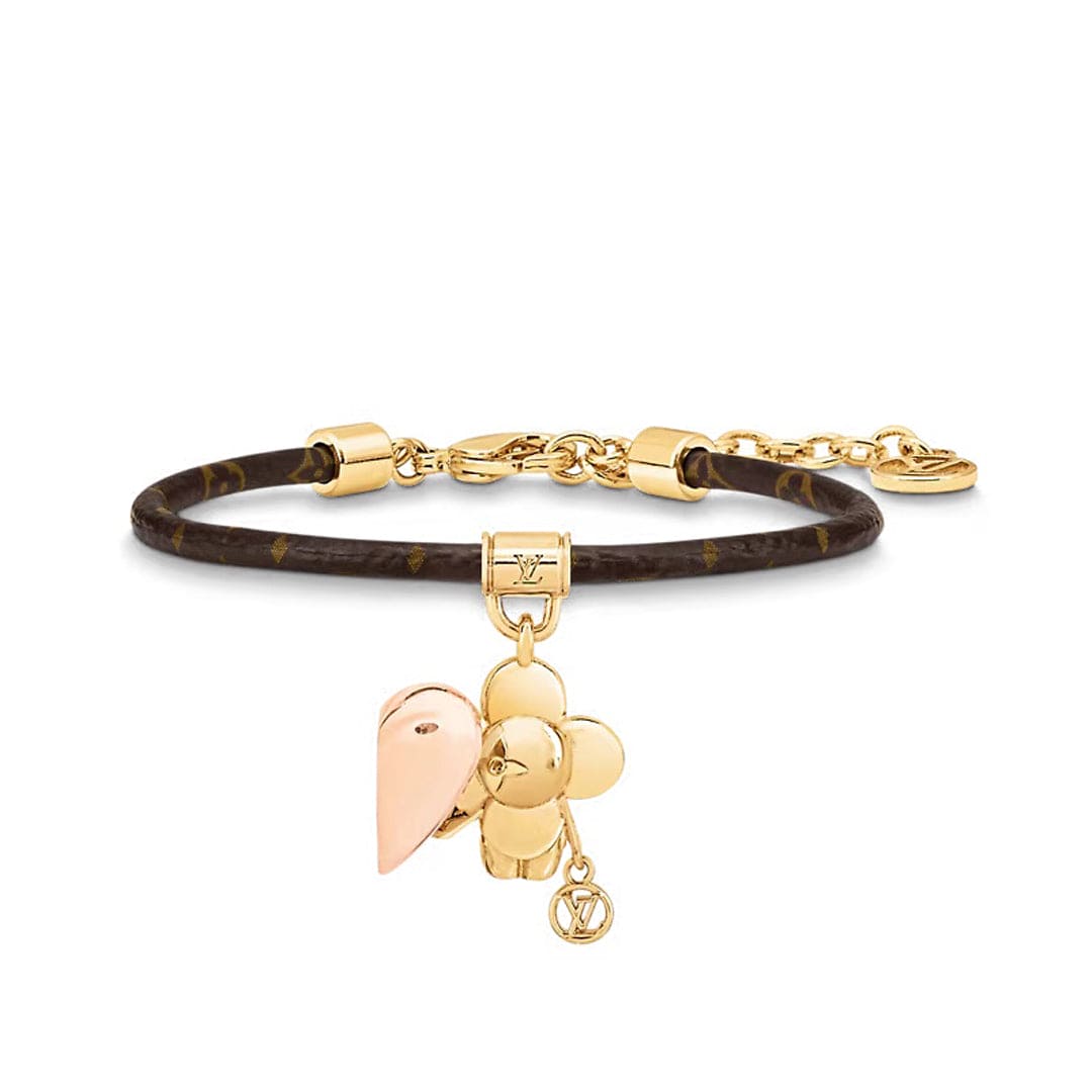 Louis Vuitton Vivienne Amour 18K Gold Bracelet
