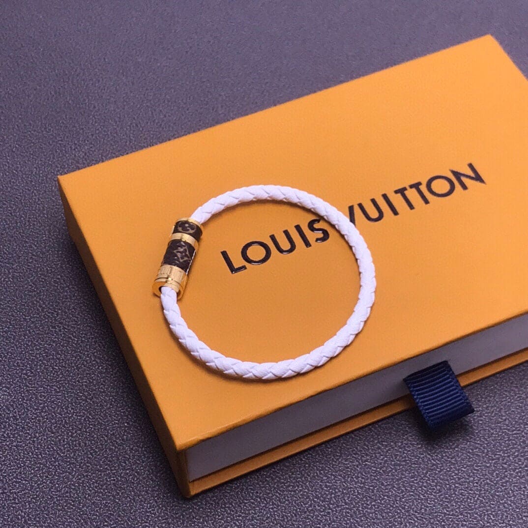Louis Vuitton Braided 18K Gold Bracelet