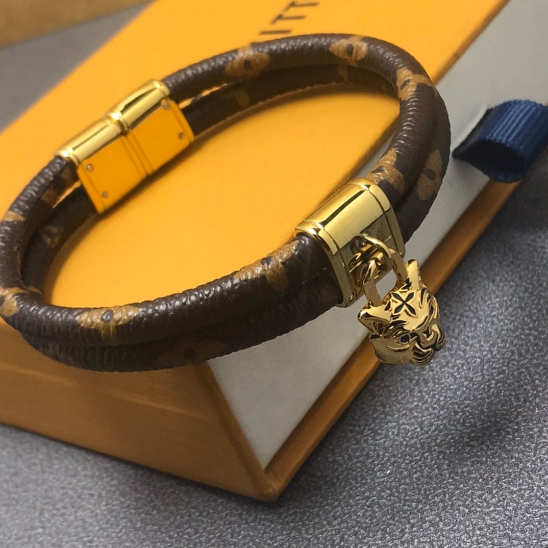 Louis Vuitton Precious Tiger 18K Gold Bracelet