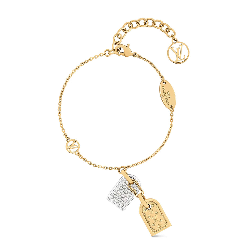 Louis Vuitton Nanogram 18K Gold Bracelet