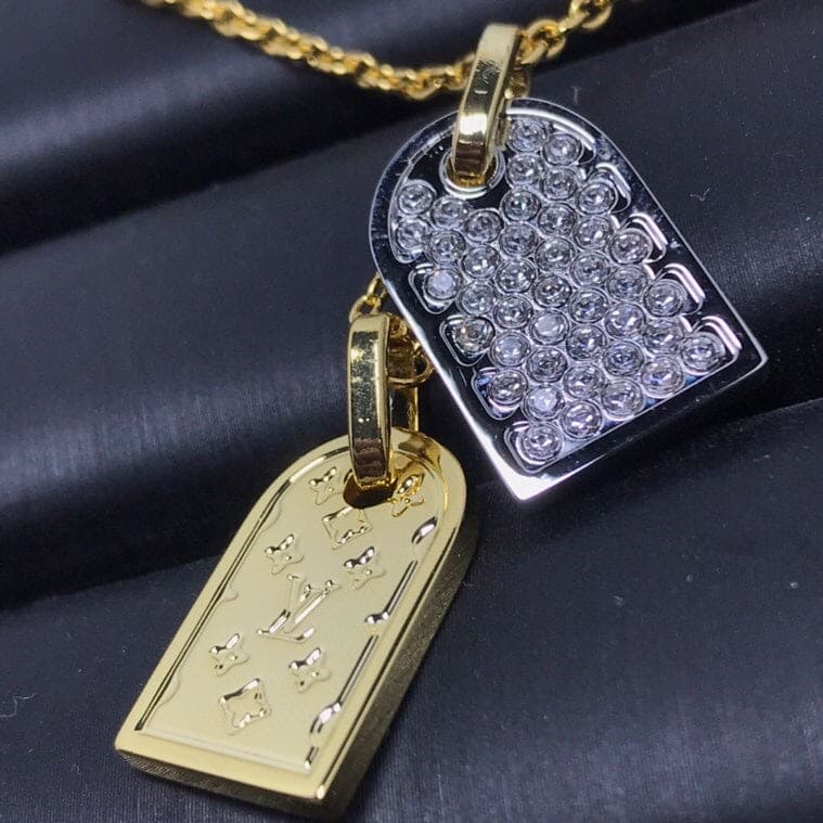 Louis Vuitton Nanogram 18K Gold Bracelet