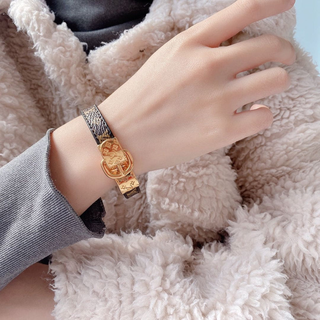 Louis Vuitton Belt 18K Gold Bracelet