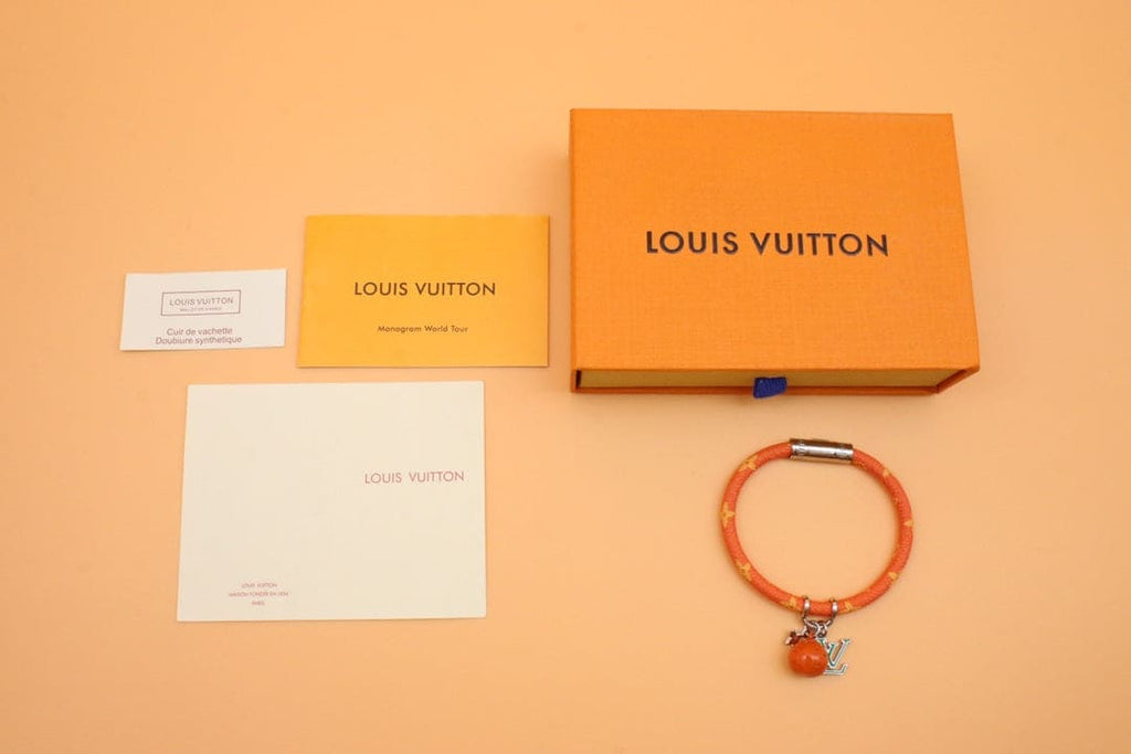 Louis Vuitton Hang It Fruits Orange 18K Gold Bracelet