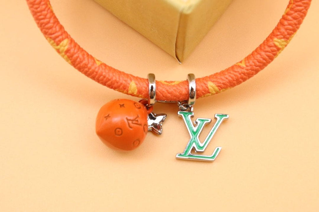 Louis Vuitton Hang It Fruits Orange 18K Gold Bracelet