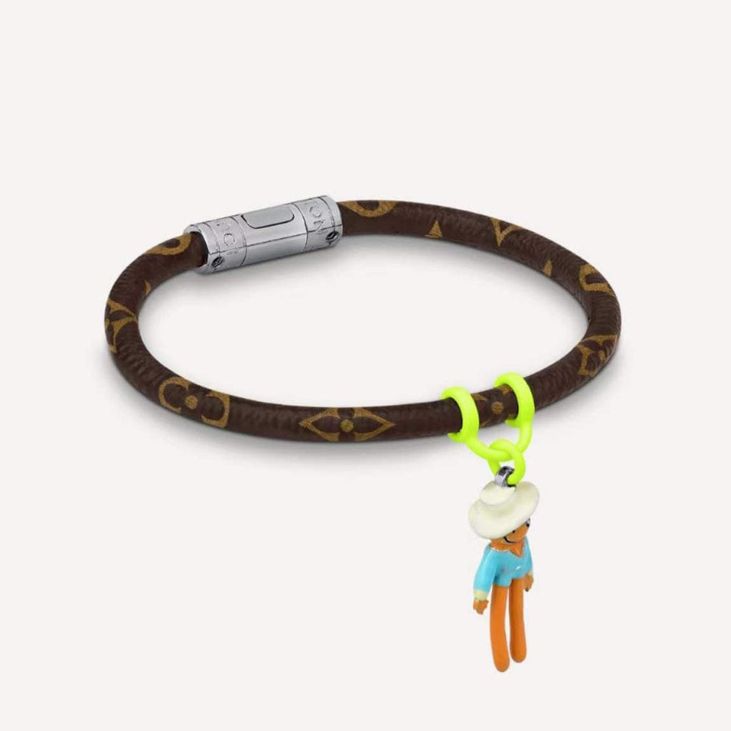 Louis Vuitton Hang It Mascot 18K Gold Bracelet
