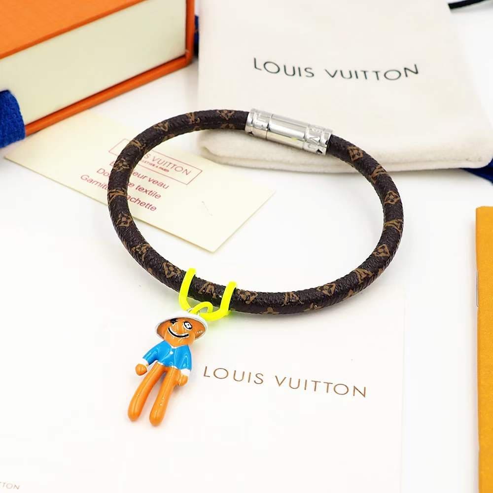 Louis Vuitton Hang It Mascot 18K Gold Bracelet