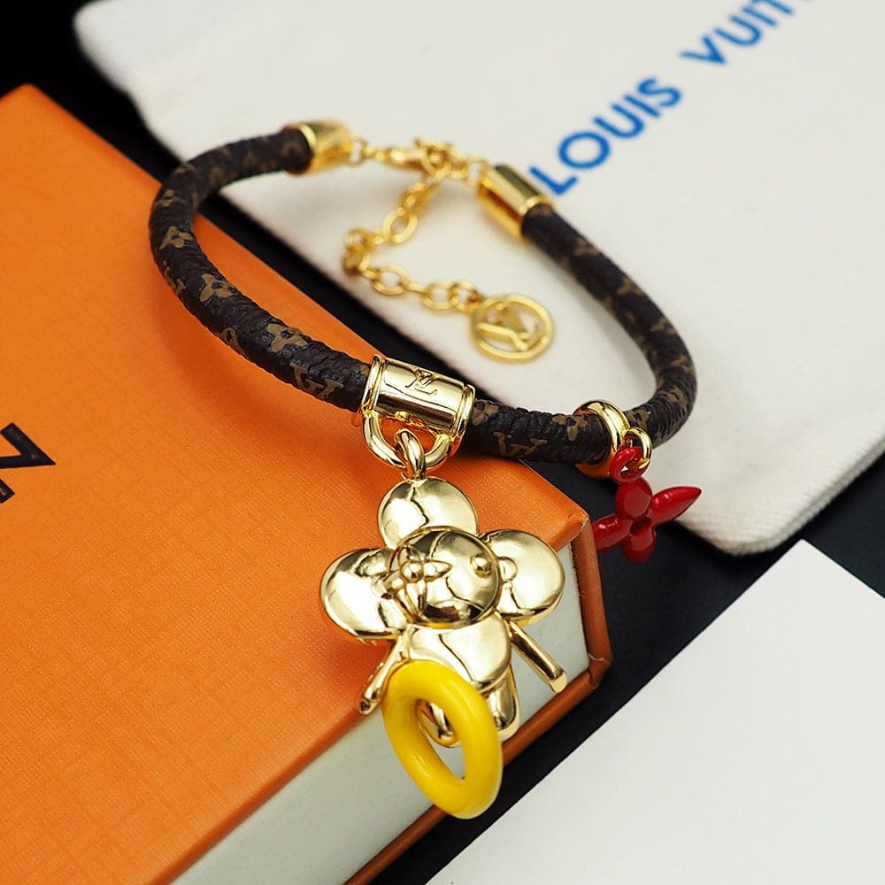 Louis Vuitton VIVIENNE POOL 18K Gold Bracelet