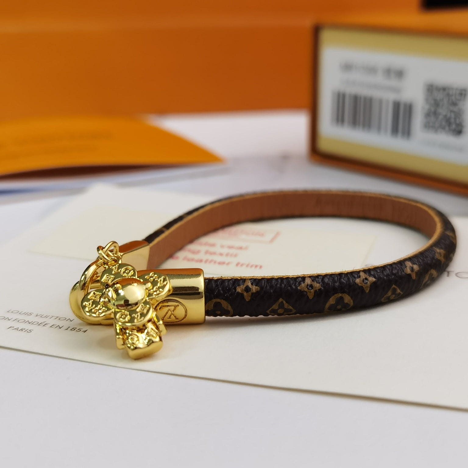 Louis Vuitton Vivienne 18K Gold Bracelet