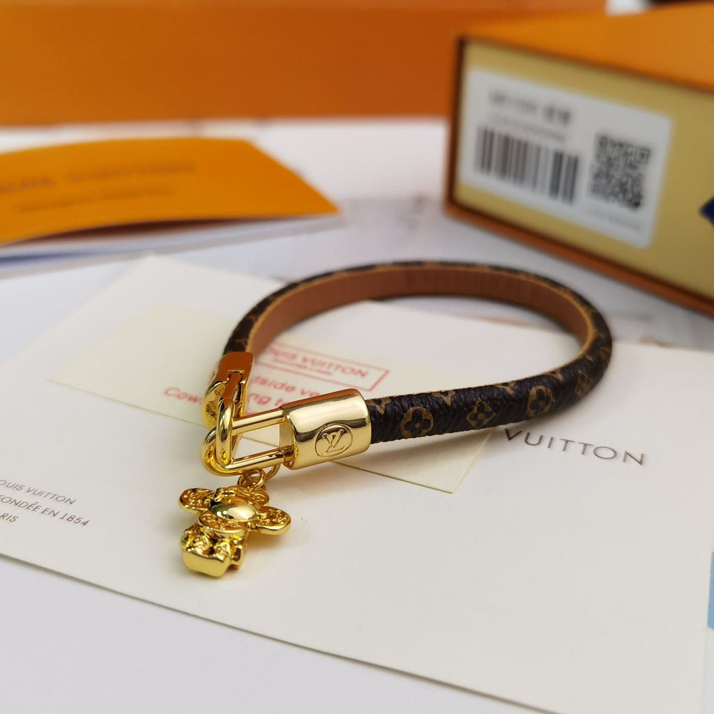 Louis Vuitton Vivienne 18K Gold Bracelet