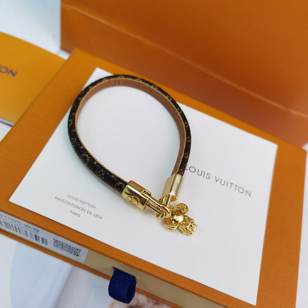 Louis Vuitton Vivienne 18K Gold Bracelet