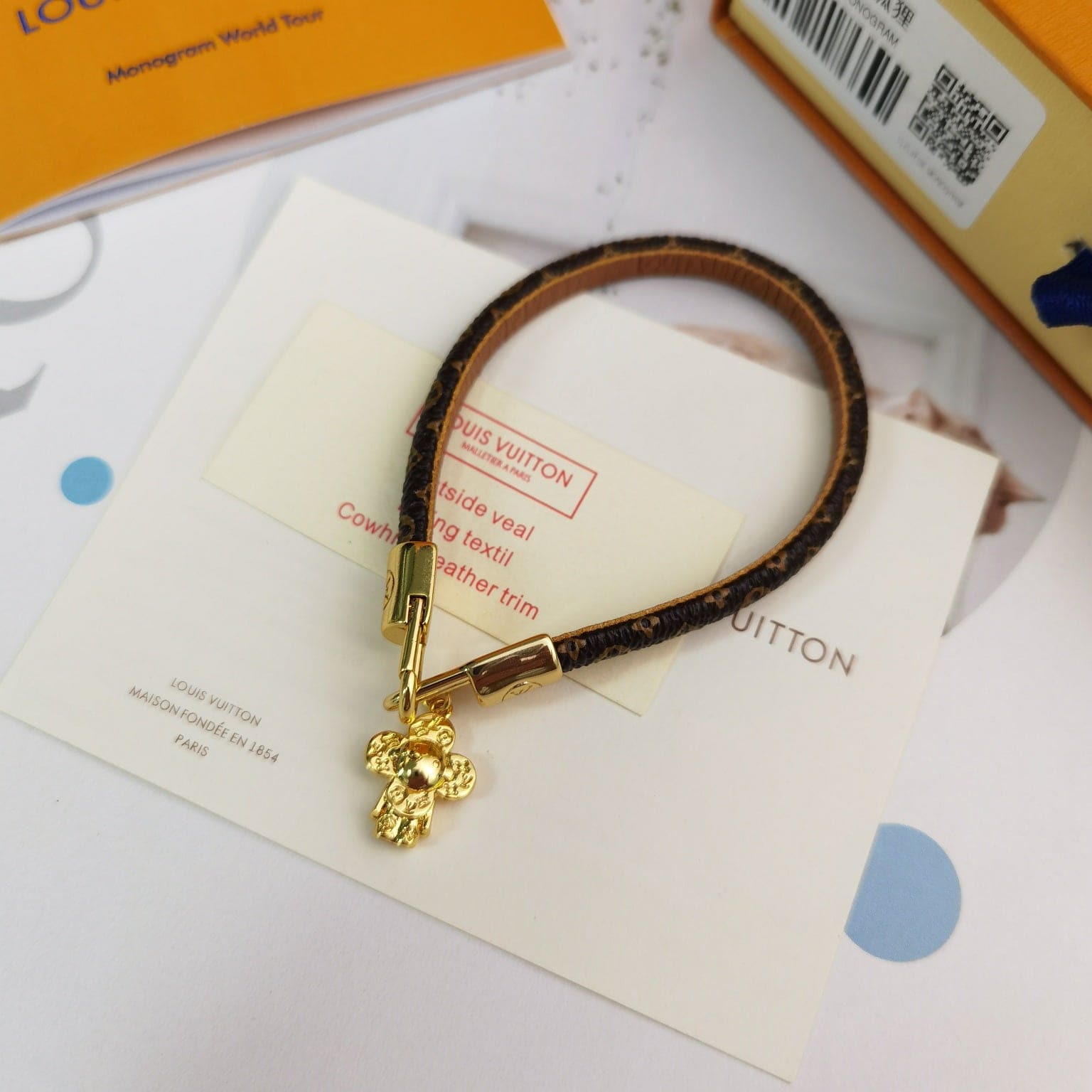 Louis Vuitton Vivienne 18K Gold Bracelet