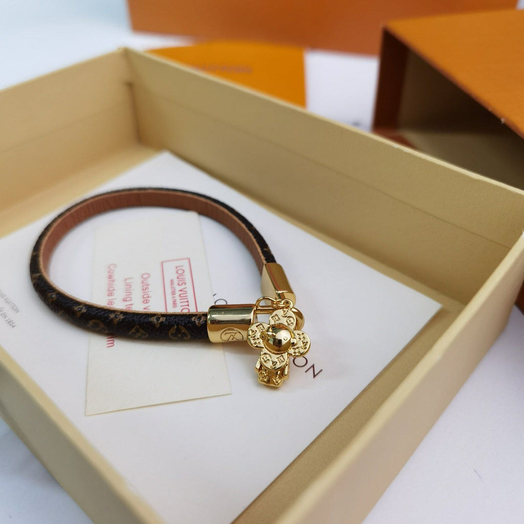 Louis Vuitton Vivienne 18K Gold Bracelet