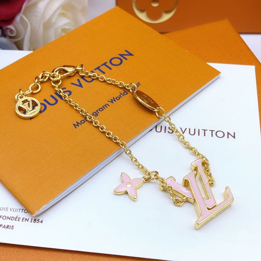 Louis Vuitton Iconic Enamel 18K Gold Bracelet