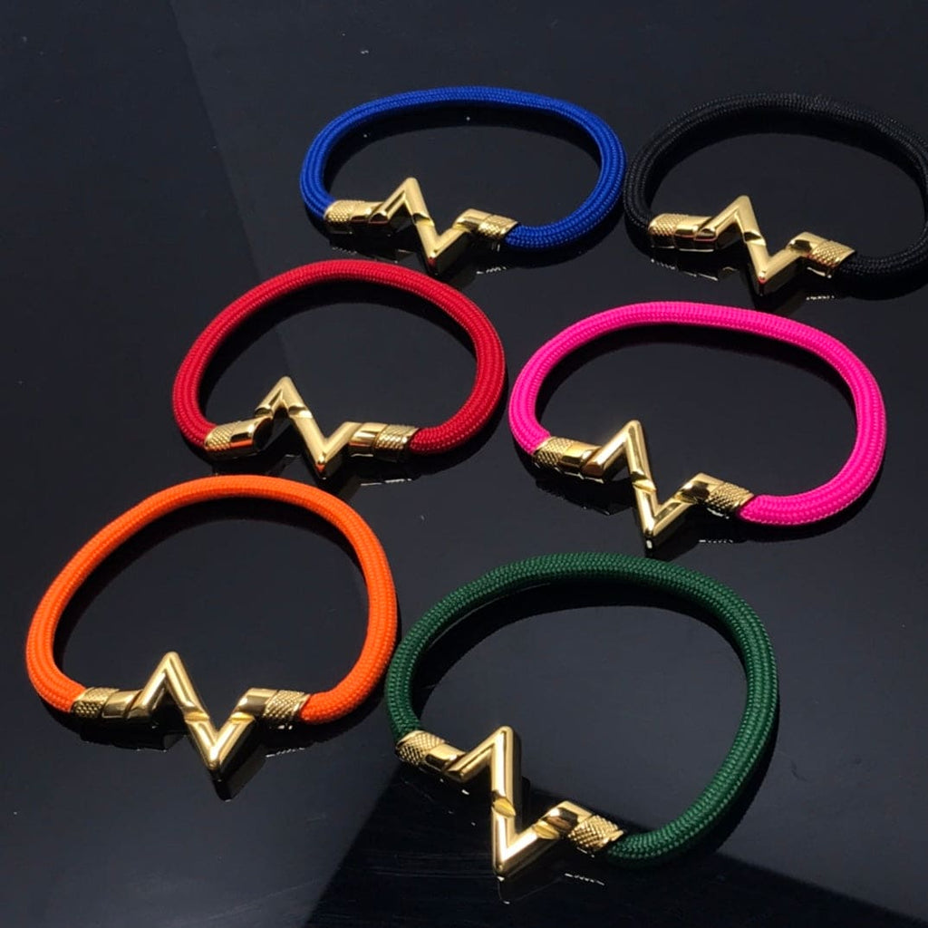 Louis Vuitton Volt Upside Down Play Blue 18K Gold Bracelet