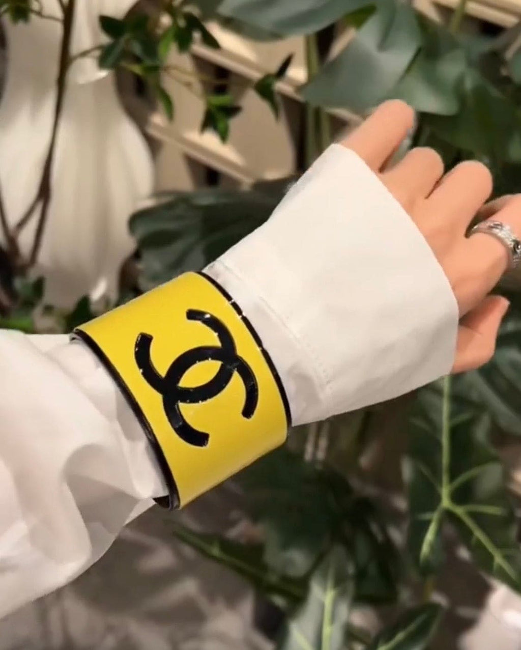 Chanel Yellow Bracelet