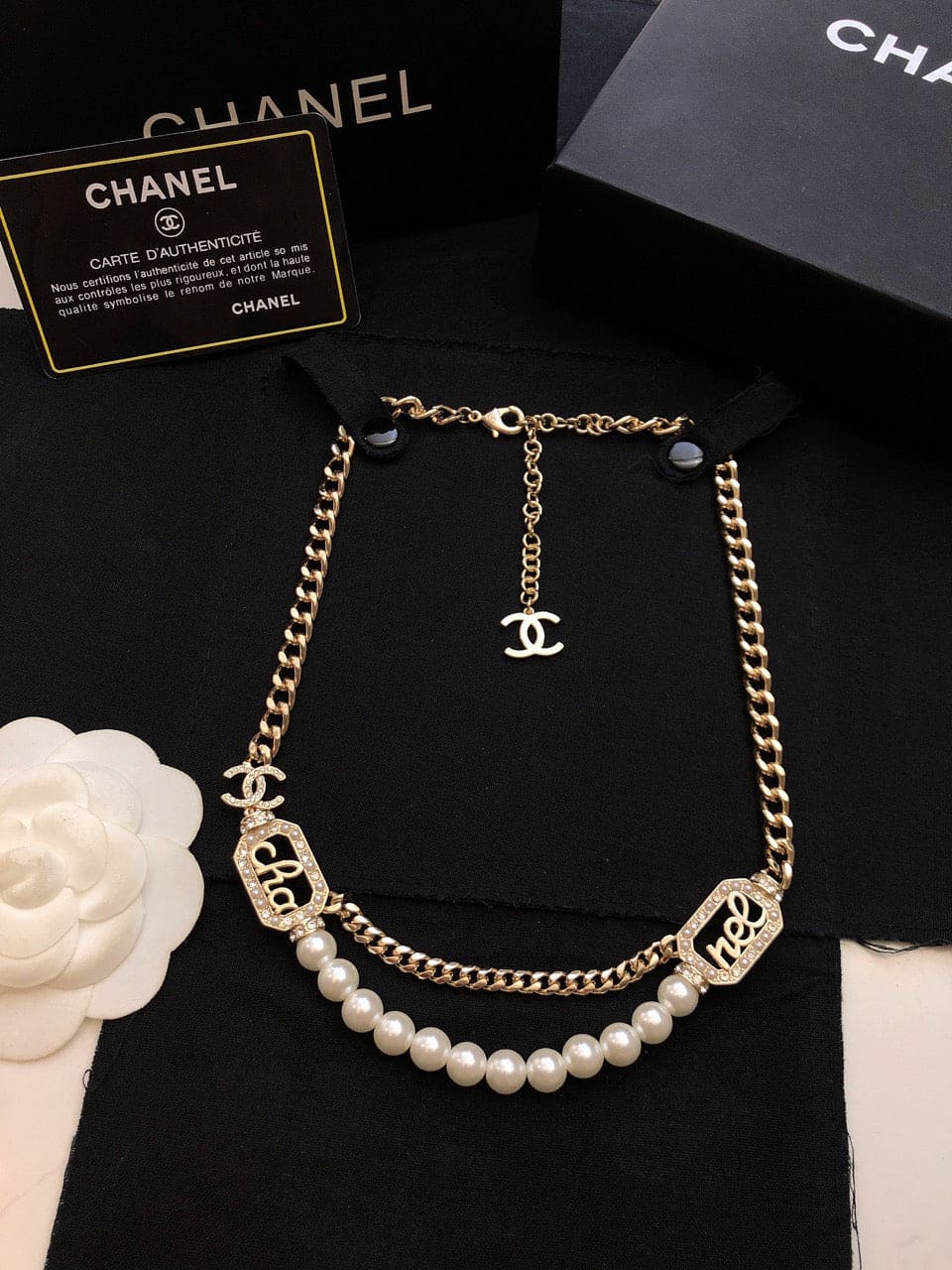 Chanel Diamonds 18K Gold Necklace