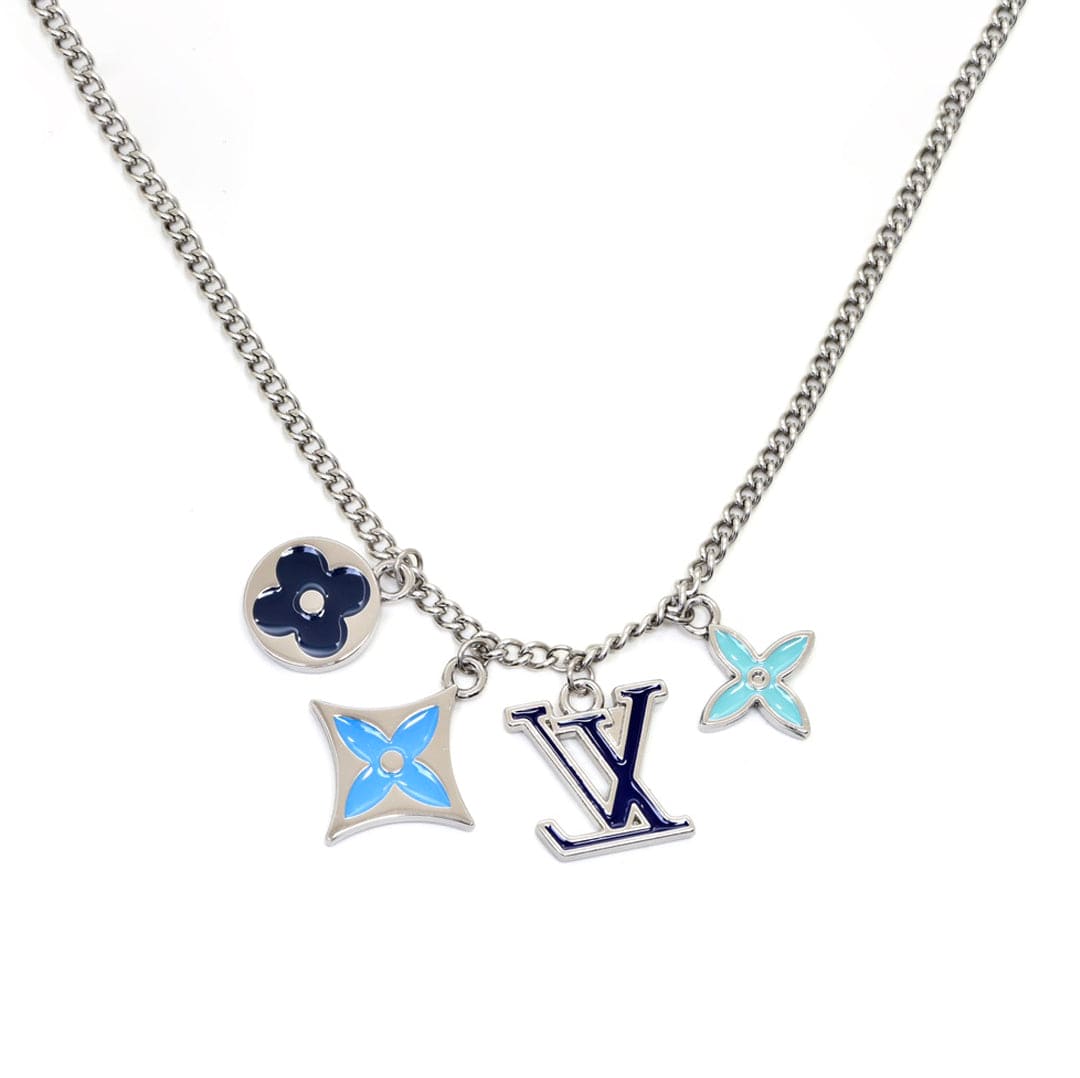 Louis Vuitton Instinct Enamelled 18K Gold Necklace