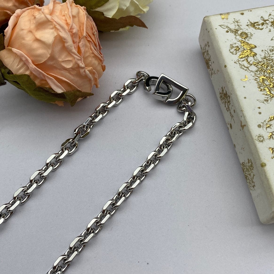 Dior Lock 18K Gold Necklace