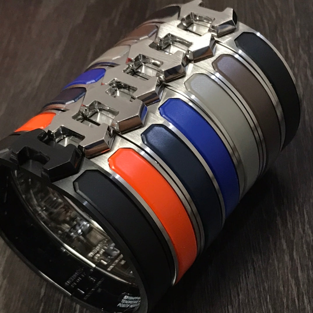 Hermes Super Blue 18K Gold Bracelet