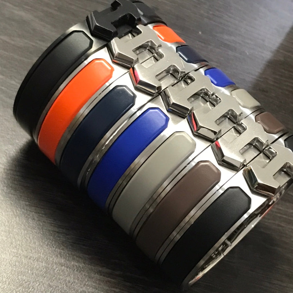 Hermes Super Blue 18K Gold Bracelet