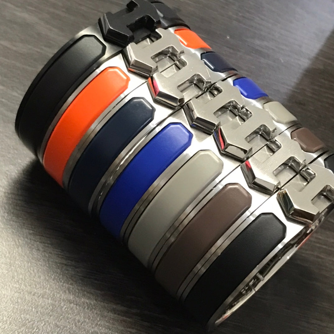 Hermes Super Blue 18K Gold Bracelet