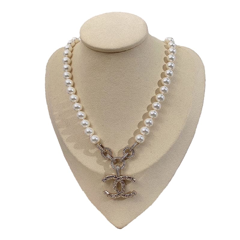 Chanel Pearl 18K Gold Necklace