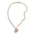 Chanel Pink Diamonds 18K Gold Necklace