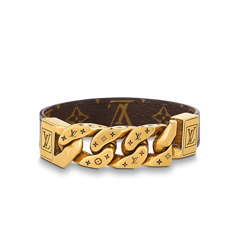 Louis Vuitton Monochain Reverso 18K Gold Bracelet