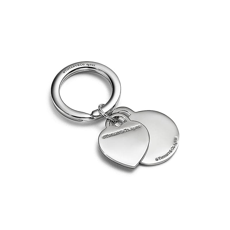 Tiffany Round & Heart Tag 18K Gold Ring