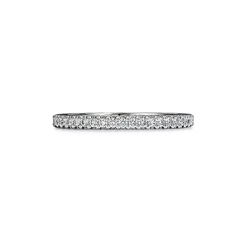 Tiffany Soleste Full Eternity 18K Gold Ring