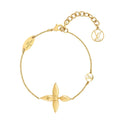 Louis Vuitton Louisette 18K Gold Bracelet