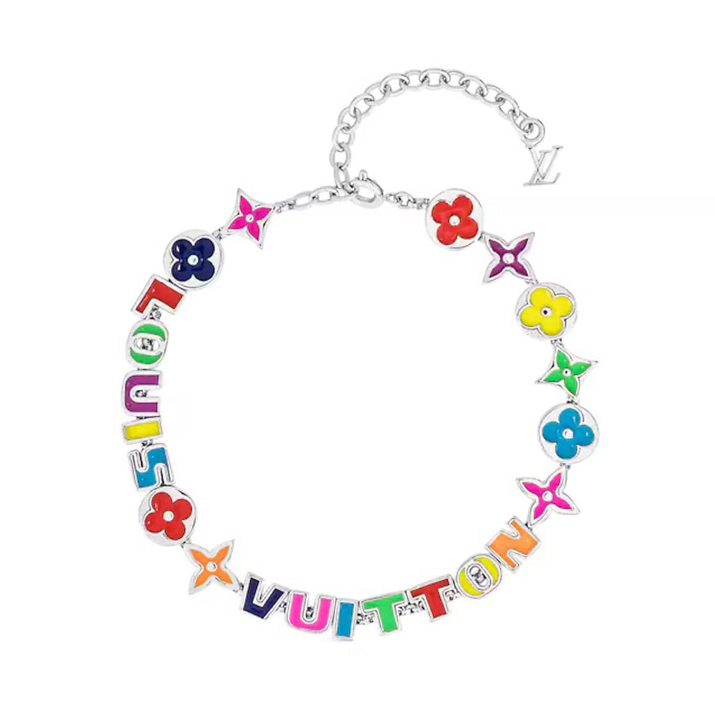Louis Vuitton Monogram Party 18K Gold Bracelet