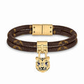 Louis Vuitton Precious Tiger 18K Gold Bracelet