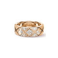Chanel Coco Crush Diamonds 18K Rose Gold Ring