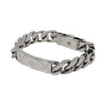 Louis Vuitton Monogram Logo Chain 18K Gold Bracelet